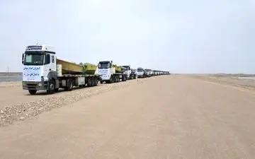 اعزام 20 فروند قایق موتوری از بسیج دریایی هرمزگان به خوزستان