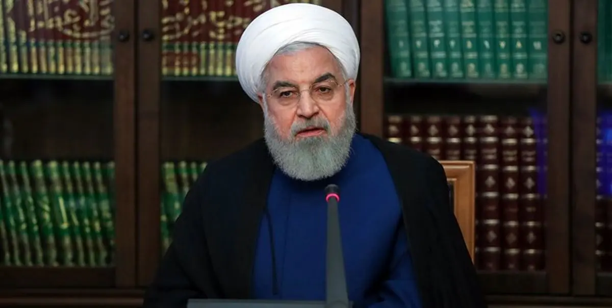 پیام تسلیت روحانی در پی در گذشت رئیس جمهور تونس