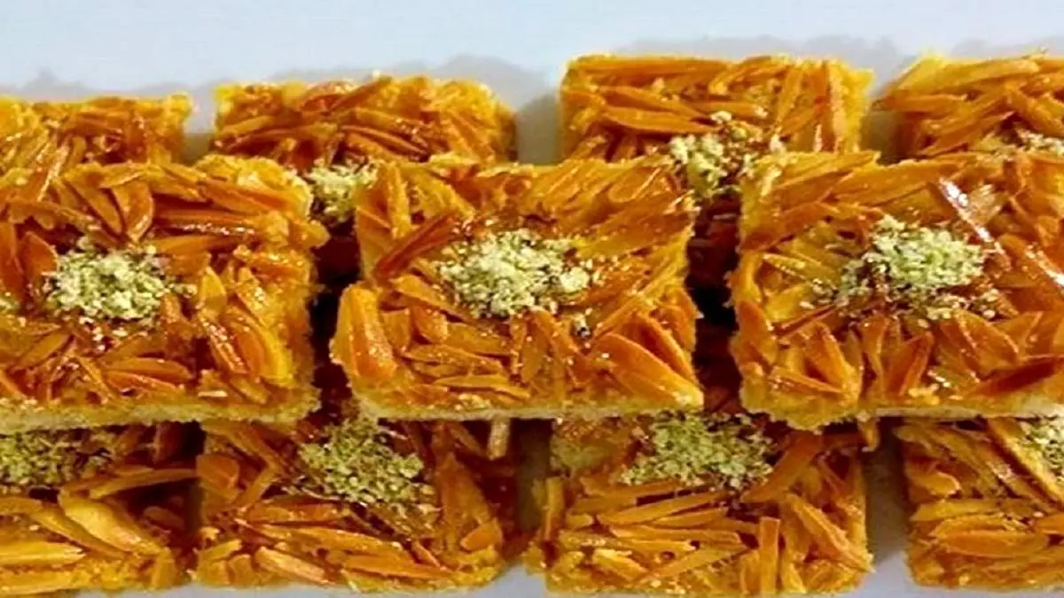 آموزش کامل  شیرینی ملکه بادام | فوق العاده س!