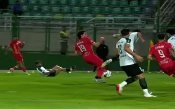 گل اول فولاد به ذوب آهن + ویدئو