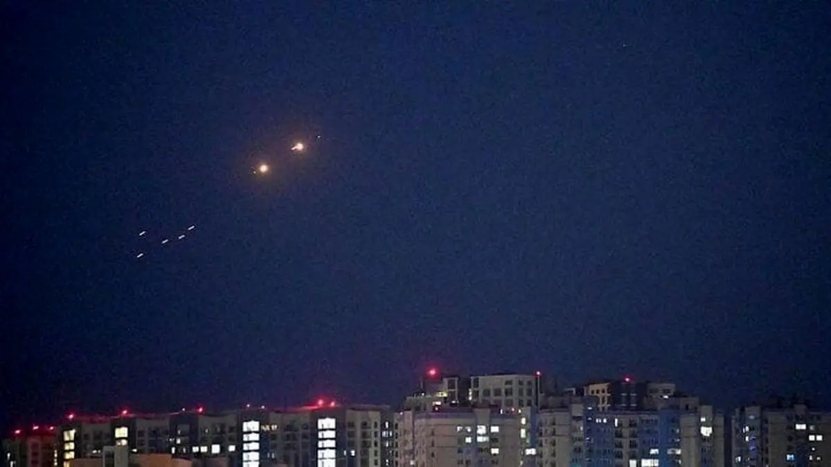 حمله پهپادی روسیه به اطراف پایتخت اوکراین
