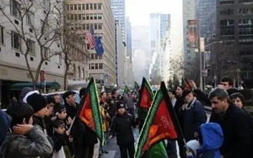 آمریکا هم حال و هوای محرمی گرفت/ صف‌کشی دسته‌های عزاداری در لس آنجلس و نیویورک+ فیلم