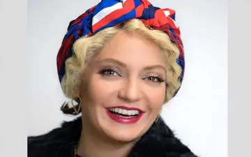  مهناز افشار و یک عکس جدید با موهای طلایی 