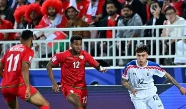 جام ملت‌های آسیا| بازی عمان و تایلند برنده‌ نداشت 