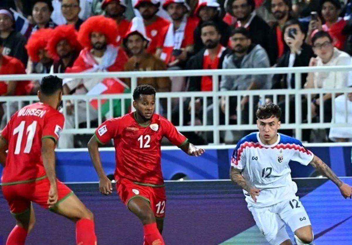 جام ملت‌های آسیا| بازی عمان و تایلند برنده‌ نداشت 