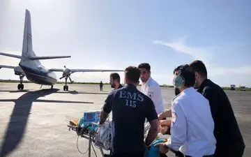 پرواز اختصاصی برای نجات نوزاد ۶ ماهه/ جزییات یک ماموریت اورژانسی