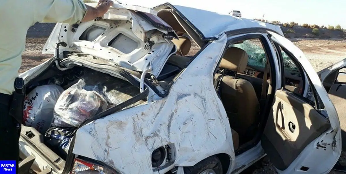 واژگونی خودروی سمند  3کشته و مجروح برجای گذاشت