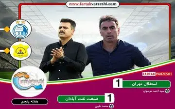 کارشناسی داوری بازی استقلال - صنعت نفت 
