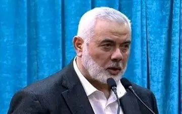 عکسی از  پیکر شهید اسماعیل هنیه و محافظش

