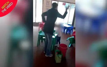 رفتار غیرانسانی پرستار با دختر خردسال