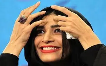 پوشش خانم بازیگر عجیب تر از همیشه 