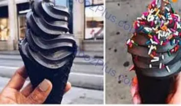 زنان دور این بستنی را خط بکشند+ عکس