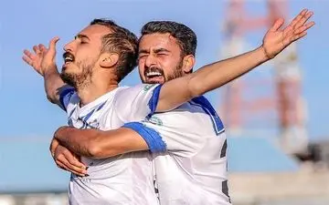  صحنه گل دوم ملوان بندرانزلی برابر ماشین‌سازی تبریز 