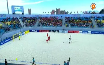 خلاصه فوتبال ساحلی ایران 4-3 سوئیس + فیلم