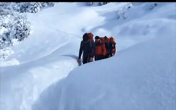 نجات سه کوهنورد گیلانی از ارتفاعات بیل‌گاه
