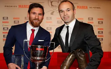 
واکنش مسی به قرعه اسپانیا و آرژانتین در جام جهانی 2018 
