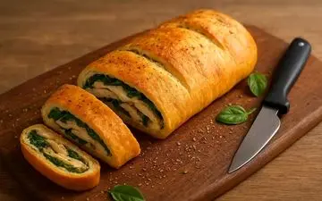 طرز تهیه استرامبولی / استرامبولی ایتالیایی مثل حرفه‌ای‌ها بپزید!