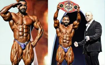 اعجوبه ای به نام هادی چوپان/ اسطوره تمام نشدنی بدنسازی + فیلم و عکس