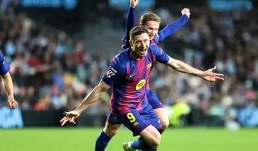 طوفان لواندوفسکی در لالیگا؛ اعلام جنگ به رئال مادرید!