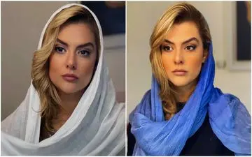 لوس بازی عجیب دنیا مدنی / دنیا جان به خدا بزرگ شدی، لطفاً ادامه نده + عکس 