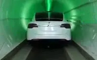 تونلی در عمق 9 متری زمین برای حمل و نقل فوق سریع + فیلم 