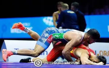 کشتی فرنگی قهرمانی جهان| فرخی به مدال طلا رسید