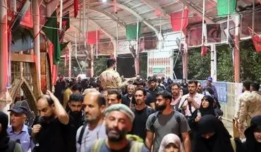 تردد ۷۰ هزار زائر از مرز خسروی در روز گذشته/ آغاز موج بازگشت زوار