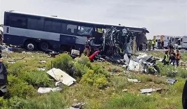 8 کشته و 50 زخمی در اثر تصادف مرگبار اتوبوس