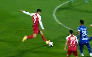 گل اول پرسپولیس به استقلال(امید عالی شاه) + ویدئو