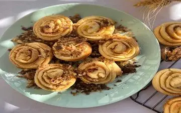 نان گردویی به روش خانگی و بسیار خوشمزه رو این طوری درست کن