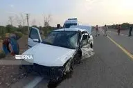 تصادف مرگبار در محور قدیم قم-اصفهان: یک کشته و ۸ مصدوم