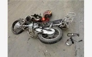 مرگ دلخراش 2 موتور سوار در برخورد با نیسان