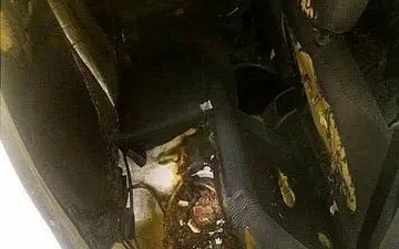 معمای جسد سوخته یک کارتن خواب با هویت مجهول در خودرو + عکس