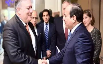 رایزنی پامپئو-السیسی درباره امور منطقه‌ای و ایران