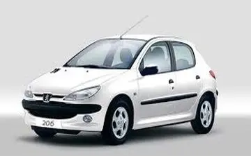 لاکچری ترین پژو 206 در خیابان های تهران