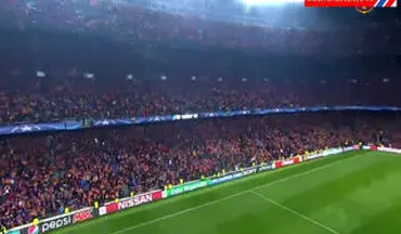 درخواست هواداران بارسلونا از خدا برای حفظ مسی+فیلم 