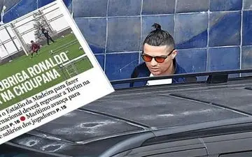 رونالدو با خروج از قرنطینه پا به توپ شد + عکس
