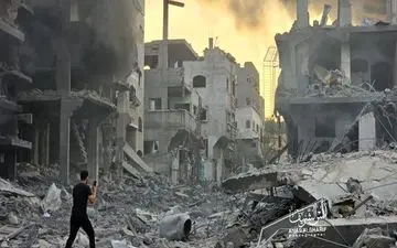 غزه؛ ۱۰۵۵ شهید و ۵۱۸۴ مجروح