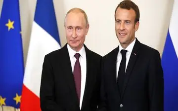 پوتین به ماکرون؛ روسیه از طریق مذاکره یا جنگ به اهداف خود دست خواهد یافت