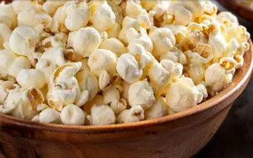 پاپ‌کورن یک میان وعده عالی است| حتما مصرف کنید


