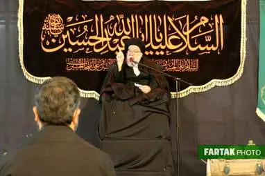 مراسم درگذشت والده مکرمه حجت‌الاسلام  رئیس سازمان گسترش اقتصاد مقاومتی 