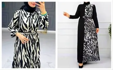 پیراهن سفید مشکی مجلسی: ۱۵ مدل خاص برای استایل خیره‌کننده