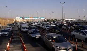ترافیک فوق سنگین در هراز و فیروزکوه
