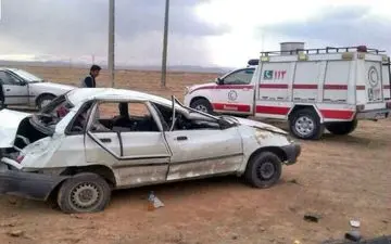 برخورد پراید با گاردریل در محور شوش به اندیمشک ۵ مصدوم داشت
