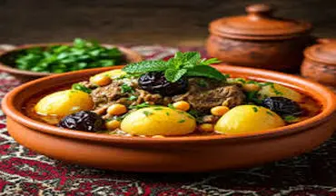 طرز تهیه آبگوشت نعنا و جعفری!