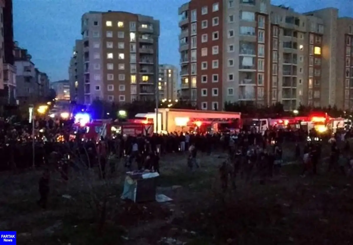 سقوط بالگرد نظامی در استانبول