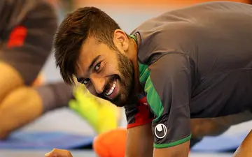 جشن تولد رامین رضاییان در اردوی تیم ملی! 