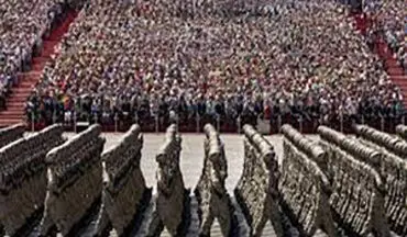 رژه بی‌نظیر ارتش چین + فیلم