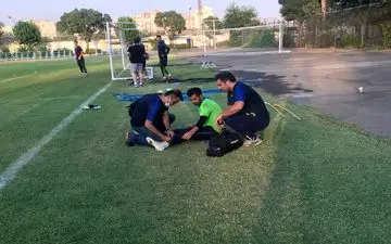 مصدومیت گلر پارس جنوبی در آستانه بازی با ماشین‌سازی