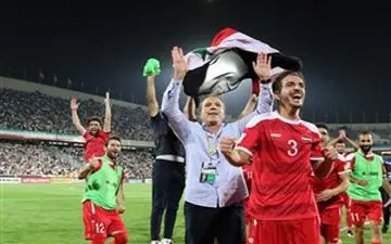  پیام تبریک بشار اسد برای برد مقابل ایران 